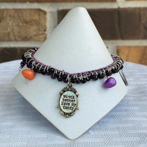 Handmade Halloween Charm Bracelet